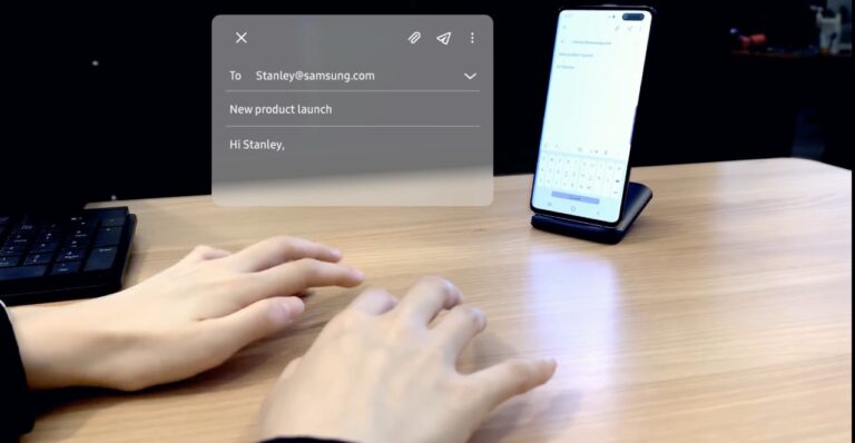 Teclado Invisible Samsung