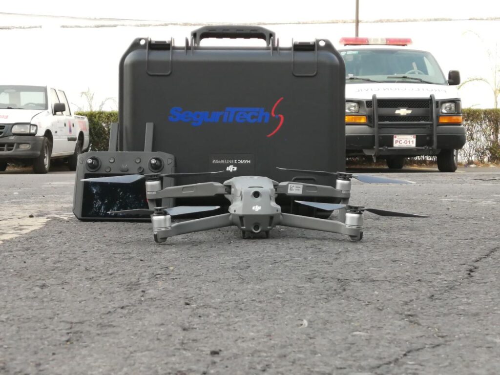 La empresa Seguritech ha encontrado en los drones, la herramienta de apoyo para reforzar la seguridad ciudadana.