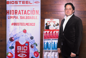 Después de México, los productos de BioSteel llegarán a toda América Latina, señaló Luis Doporto Alejandre.
