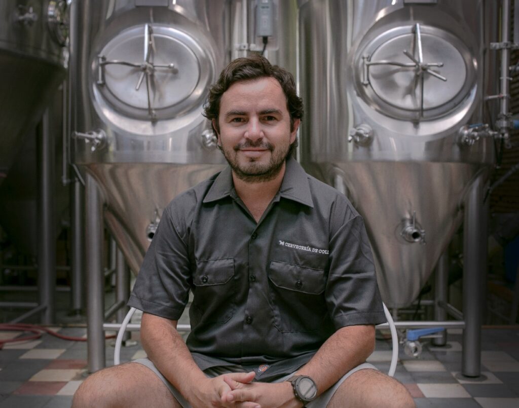 Esteban Silva, fundador de Cervecería Colima