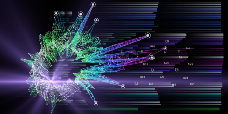 Imagen abstracta para presentar artículo Dark Data y Big Data: el potencial sin explotar y la solución tecnológica_LINDA