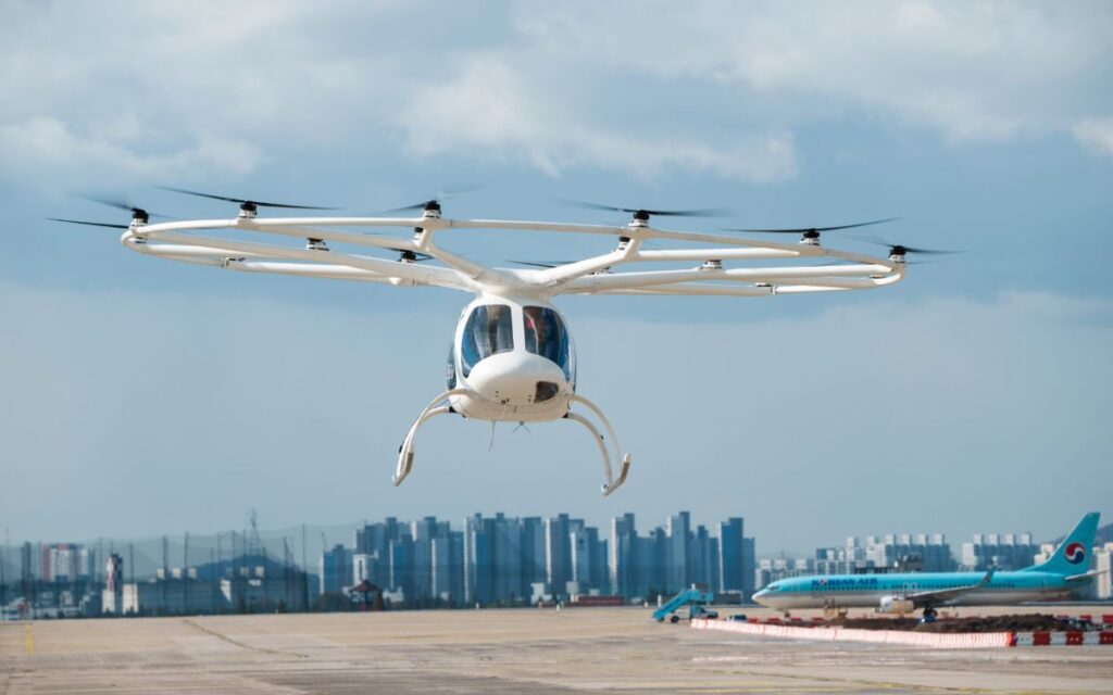 Casi listo taxi volador para los Juegos Olímpicos de París