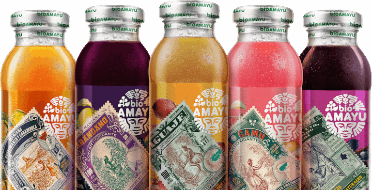 Bio AMAYU, la línea de jugos naturales del Grupo AJE, fueron reconocidos entre los productos más innovadores