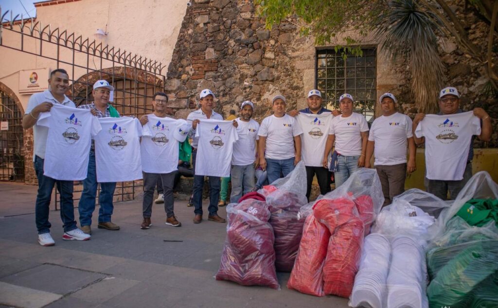 AJEMEX: 8 toneladas de residuos en El Carnaval de Tepoztlán