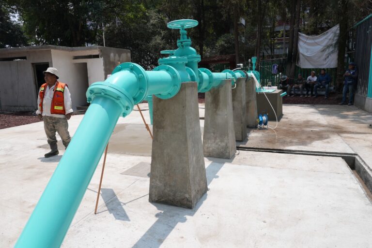 SACMEX habilita fuente de 70 lps para Benito Juárez