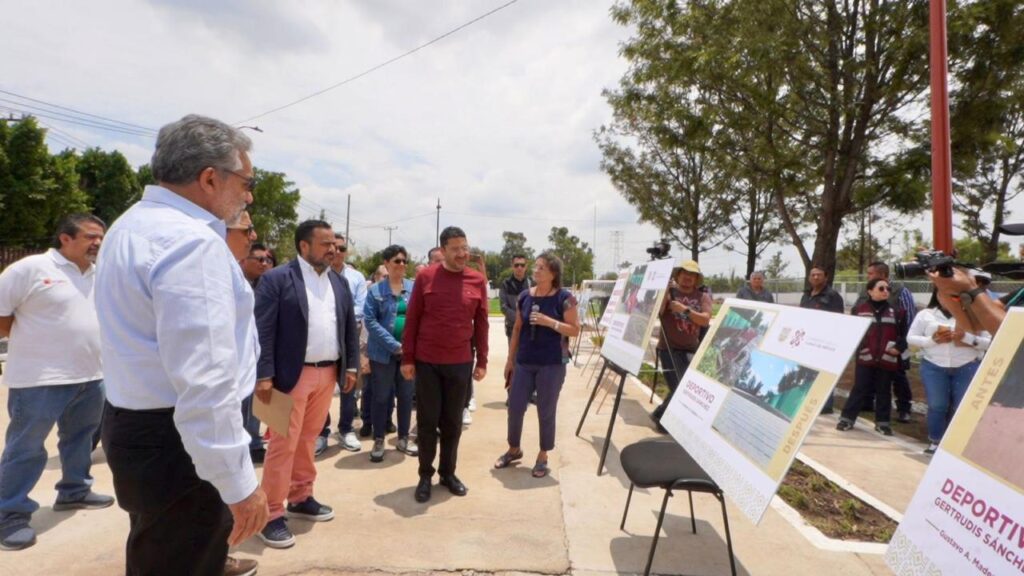 El SACMEX hizo entrega de la rehabilitación de obra en la GAM