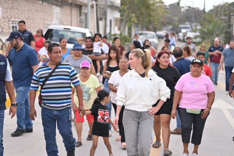 Alcaldesa Patricia Lobeira mejora infraestructura urbana en Veracruz