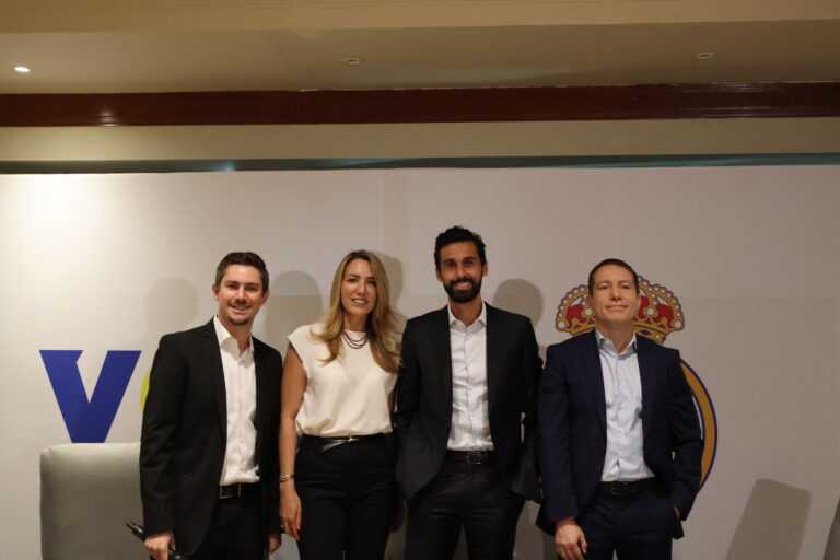 Álvaro Arbeloa encabeza presentación de la nueva bebida de Volt