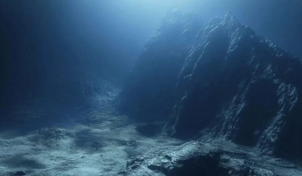 Geólogos descubren montañas submarinas “al revés” en el mar del Norte