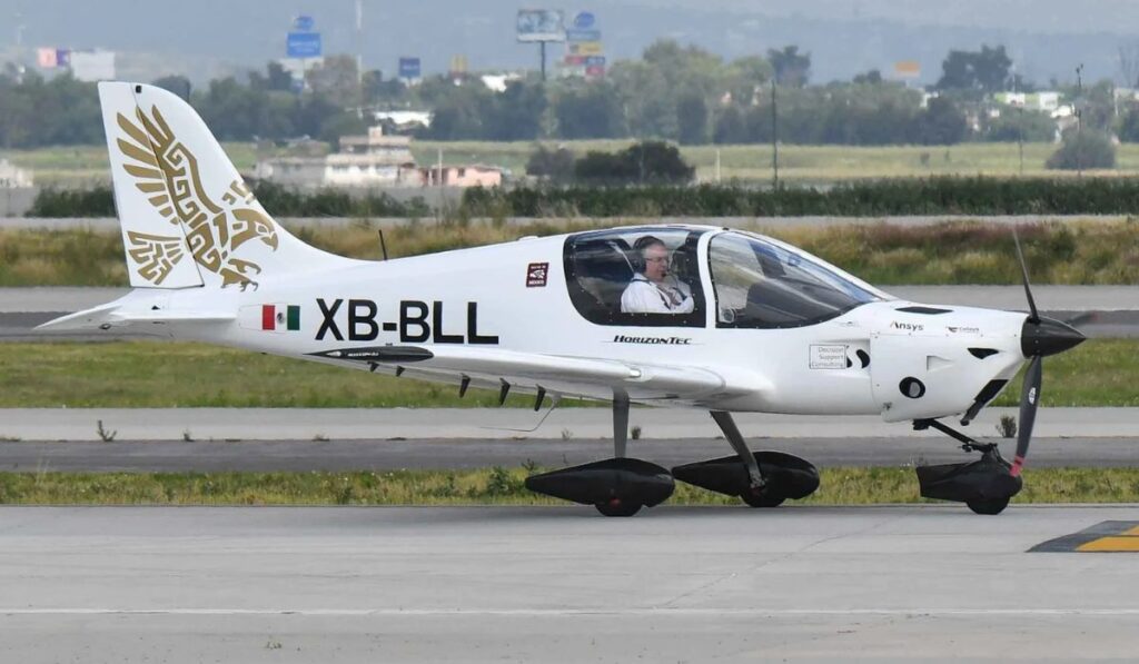 Halcón 2.1 de Horizontec, primer avión ligero hecho en México en 70 años