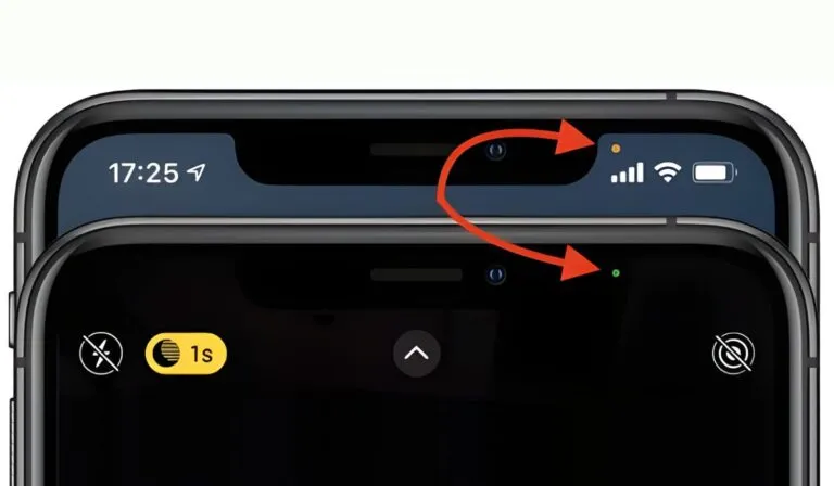 ¿Te apareció un punto naranja o verde en tu iPhone? Apple explica qué significa