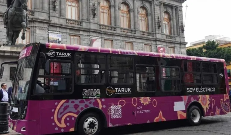 Taruk: el autobús eléctrico mexicano que promete cambiar el transporte urbano
