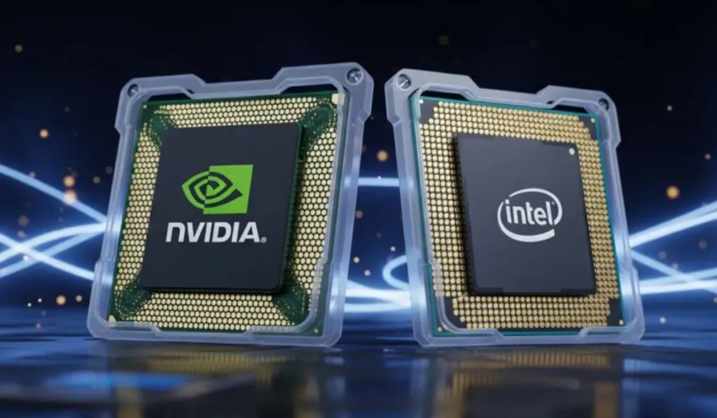 Nvidia invierte 5 mil millones de dólares en Intel y refuerza su alianza tecnológica