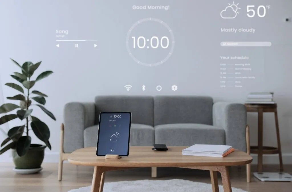 Sistema de domótica inteligente implementado por Seguritech Privada para eficiencia energética y sostenibilidad en edificios.