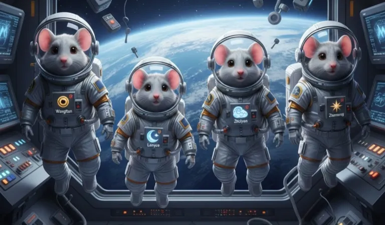 China da un paso clave hacia Marte: nacen ratones sanos tras un viaje al espacio