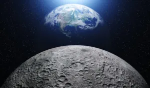 La Luna no solo brilla: científicos descubren que ha estado “robando” aire de la Tierra
