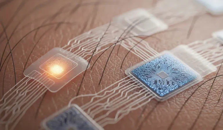 Sensores impresos en la piel: la tecnología que monitorea el cerebro y el corazón sin dolor