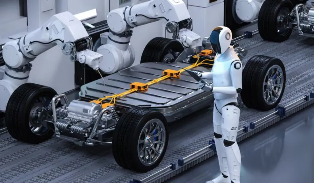 China se prepara para encender la primera fábrica de autos sin humanos