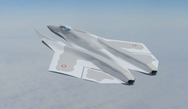 El caza “ala de murciélago” que intriga a la Marina de EE. UU. y promete volar a Mach 4