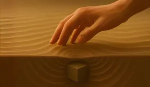 El tacto se adelanta: podemos “sentir” objetos antes de tocarlos