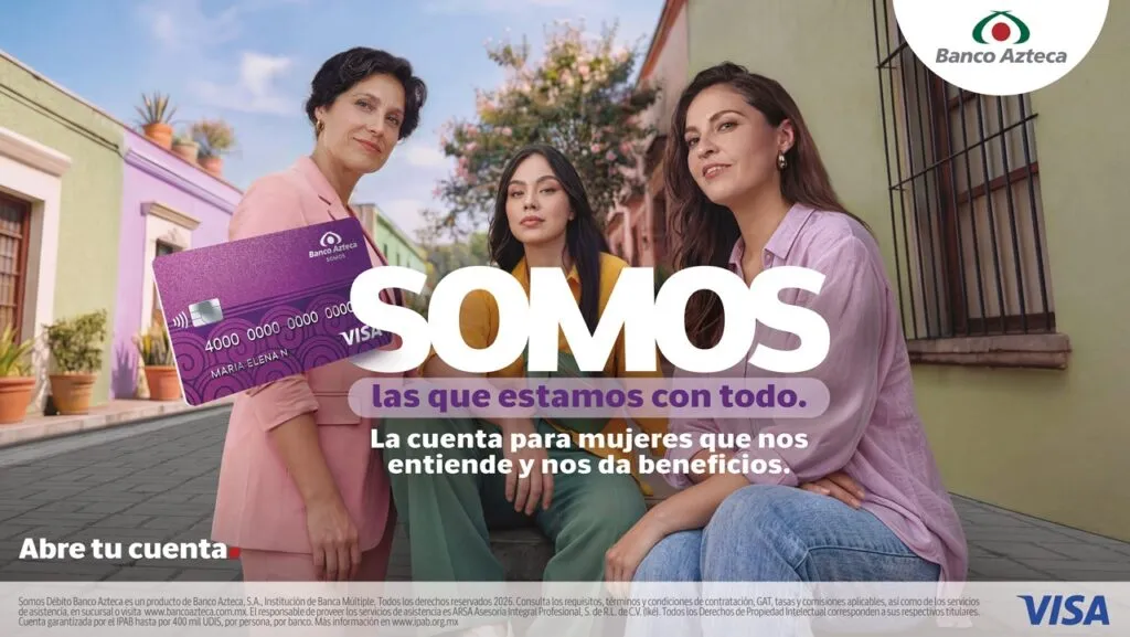 Banco Azteca impulsa la autonomía financiera de mujeres con SOMOS
