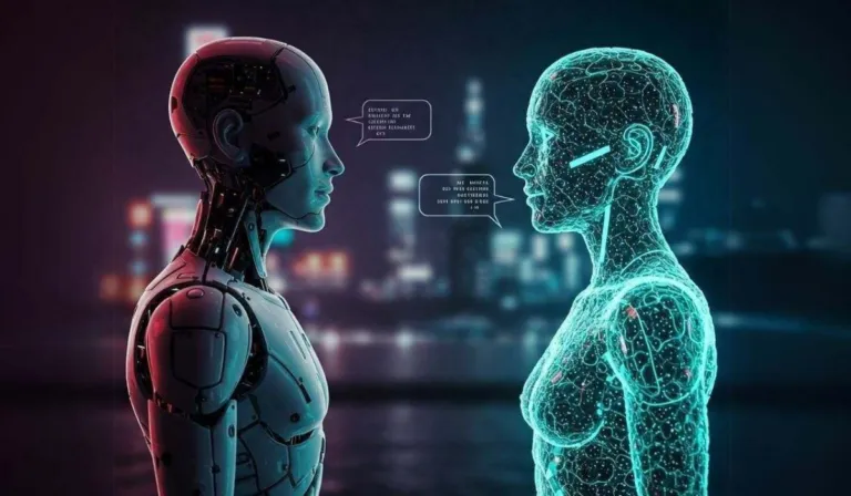 Dos inteligencias artificiales cambiaron su forma de hablar: así fue el experimento donde dejaron el lenguaje humano