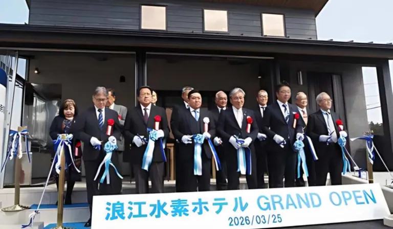 Hotel de hidrógeno en Japón: así es el primer alojamiento del mundo que funciona sin combustibles fósiles