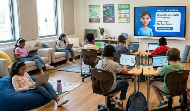 Escuela sin maestros: la apuesta educativa con inteligencia artificial que abre debate en EE. UU.