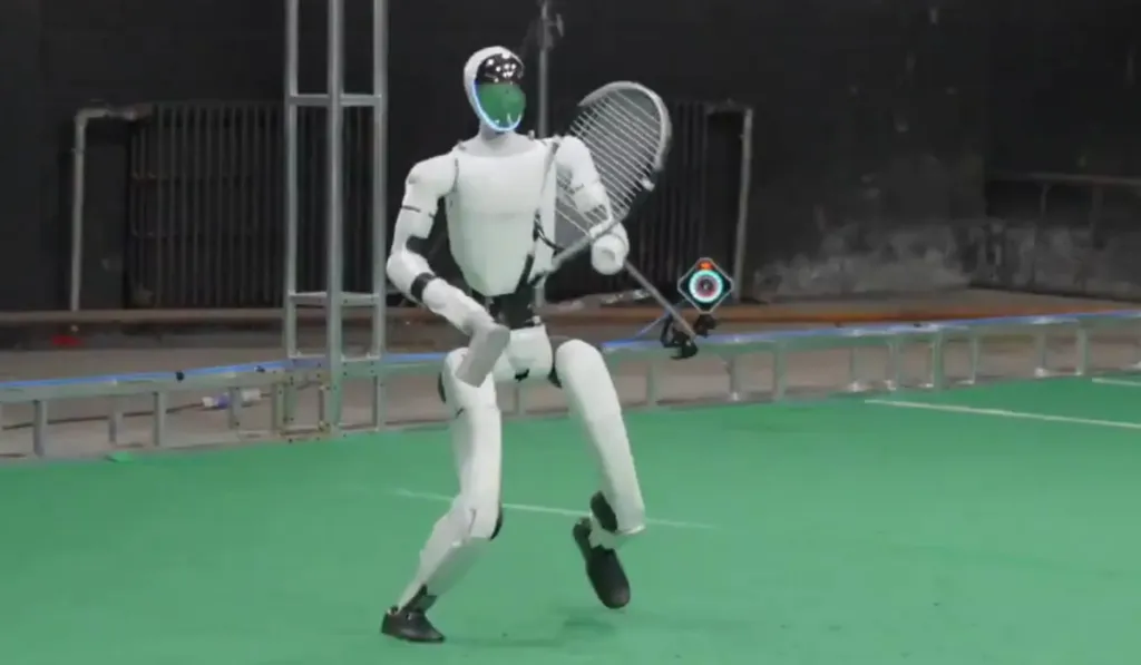 Los robots ya juegan tenis: la inteligencia artificial entra a la cancha