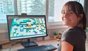 Tiene 16 años y ya compite a nivel mundial: la historia de Martina rumbo a la RoboCup