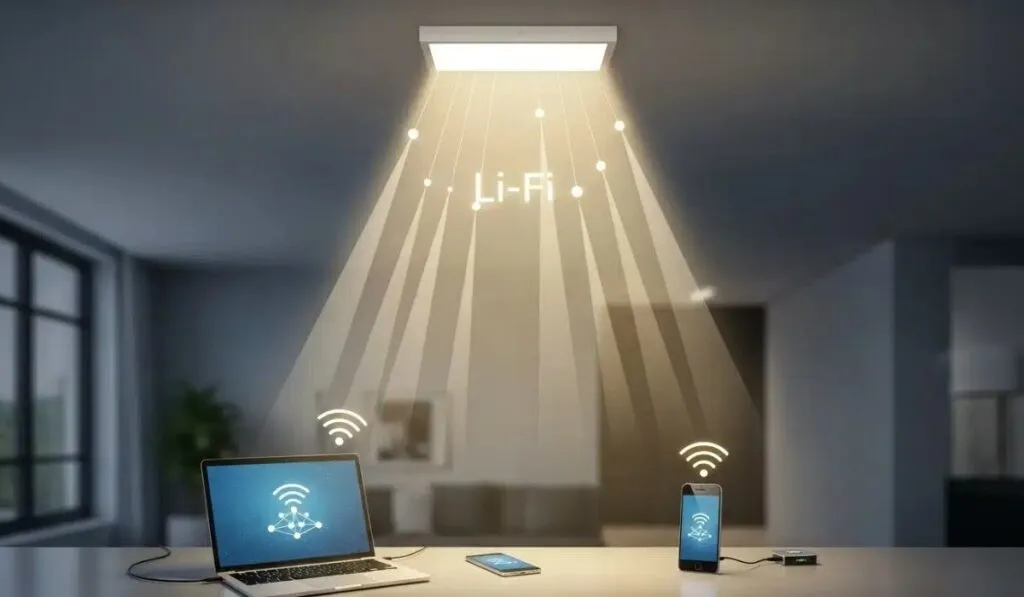 ¿Adiós al Wi-Fi? Nueva tecnología con luz alcanza velocidades récord de 362 Gbps
