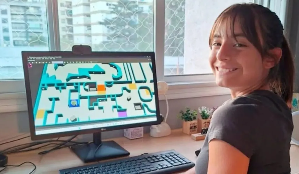 Tiene 16 años y ya compite a nivel mundial: la historia de Martina rumbo a la RoboCup