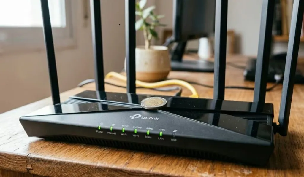¿Una moneda mejora tu Wi-Fi? El truco viral del router que podría salirte muy caro