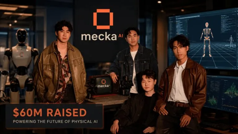Mecka AI desarrolla inteligencia artificial física con datos humanos reales para entrenar robots en entornos comerciales.