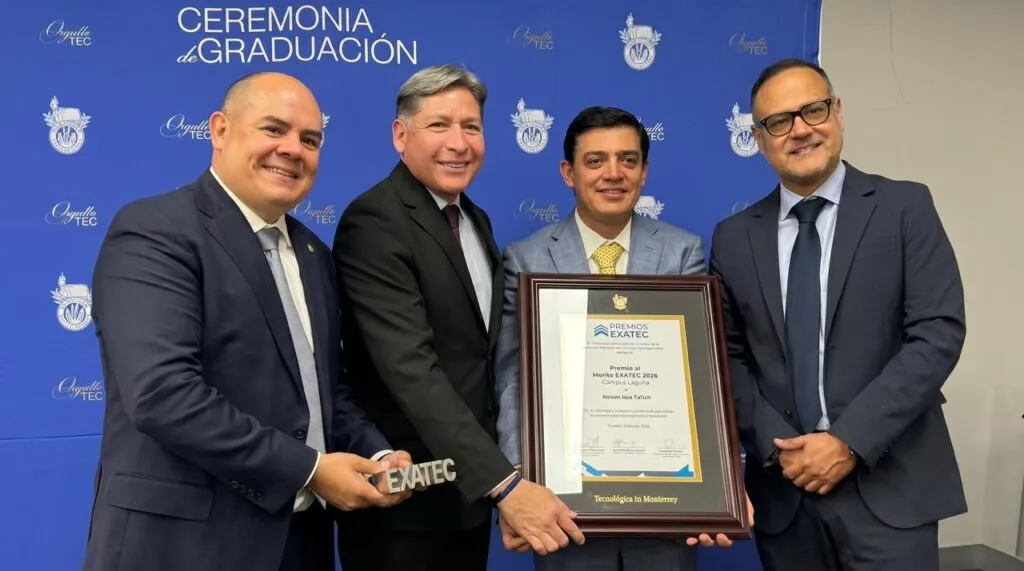 Nesim Issa Tafich recibe galardón EXATEC 2026 por su trayectoria empresarial