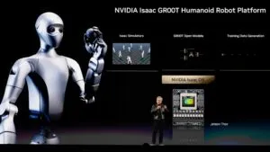 Robot humanoide de Nvidia para universidades con inteligencia artificial, hardware Blackwell y plataforma de investigación.