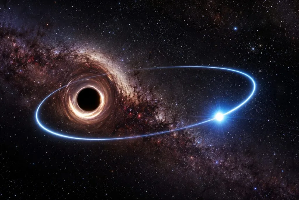 S301 es la estrella más rápida conocida de la Vía Láctea y orbita cerca del agujero negro Sagitario A