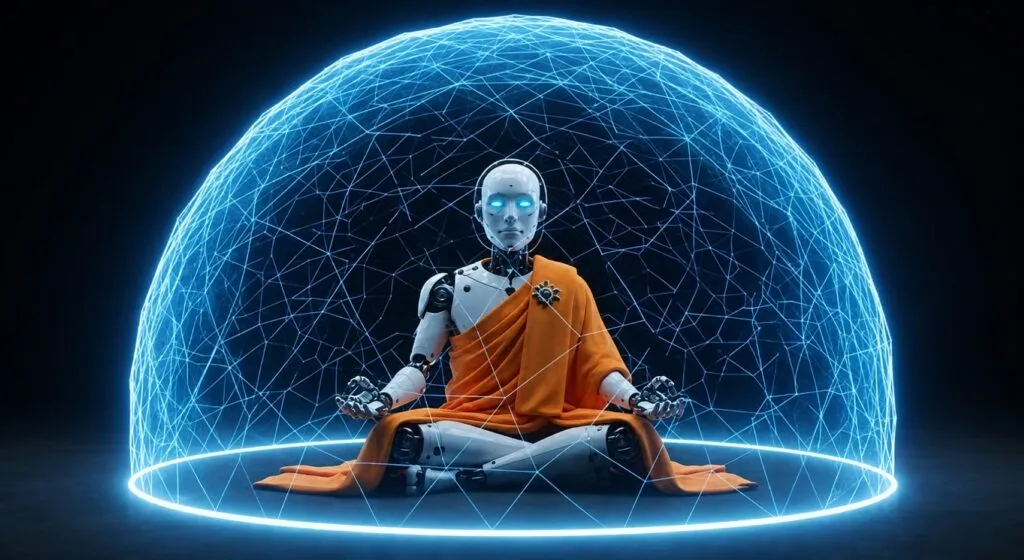 Robots solares combinan robótica, energía solar, música y meditación en Barcelona