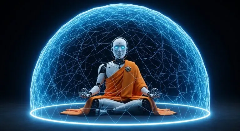 Robots solares combinan robótica, energía solar, música y meditación en Barcelona
