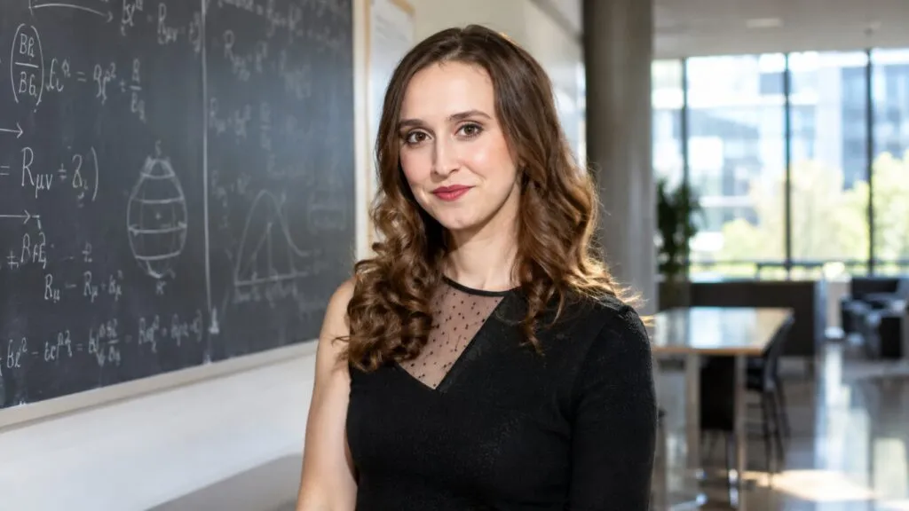 Sabrina González Pasterski investiga la física del universo y explora conexiones entre gravedad, física cuántica e inteligencia artificial