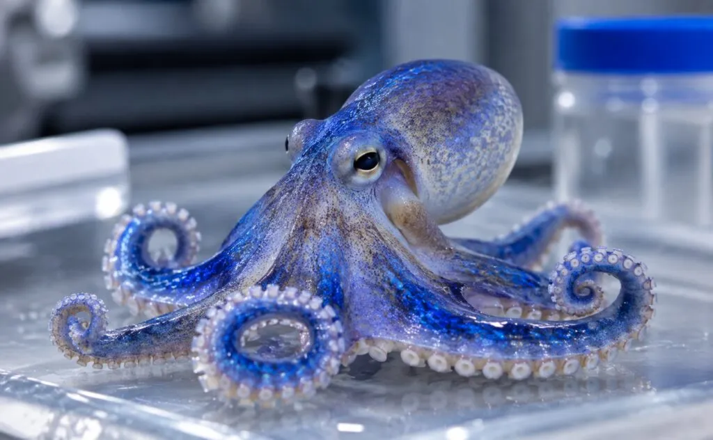 Pulpo azul de Galápagos regresa al archipiélago ecuatoriano para nuevas investigaciones