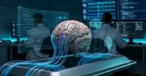 Representación de la actividad neuronal del cerebro humano y tecnologías de inteligencia artificial para estudiar la memoria.